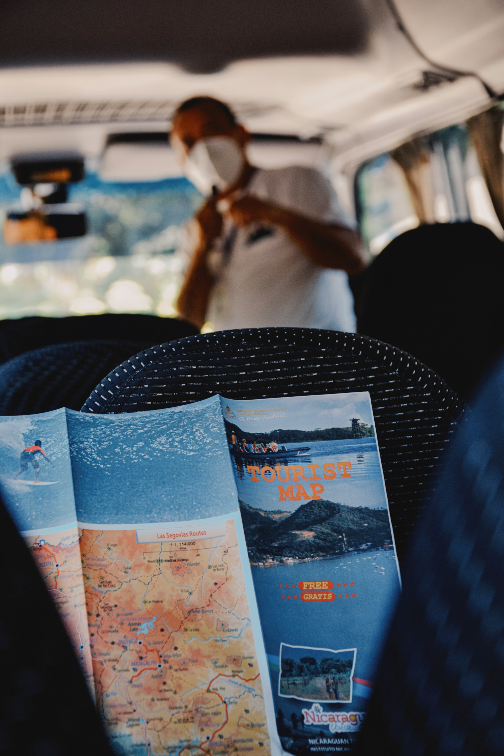Travel map and guidebooks